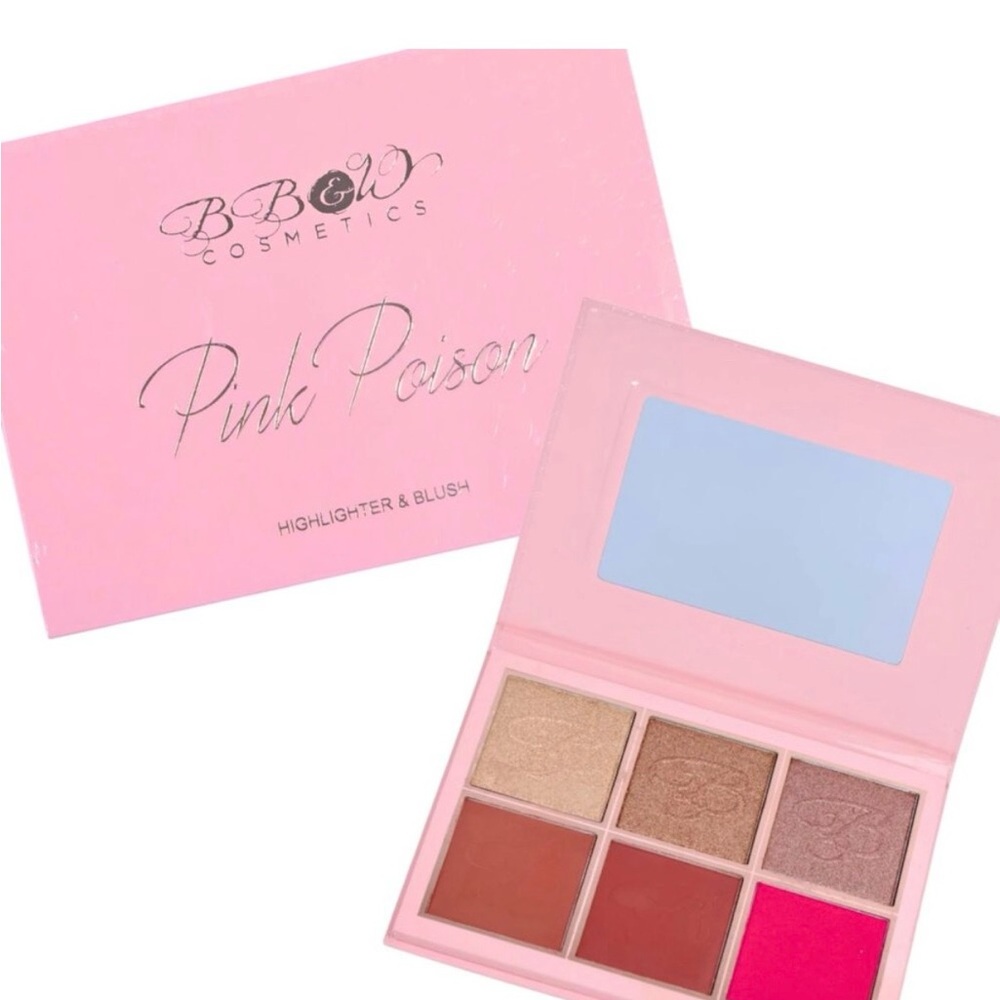 Pink Poison Highlighter & Blush Palette